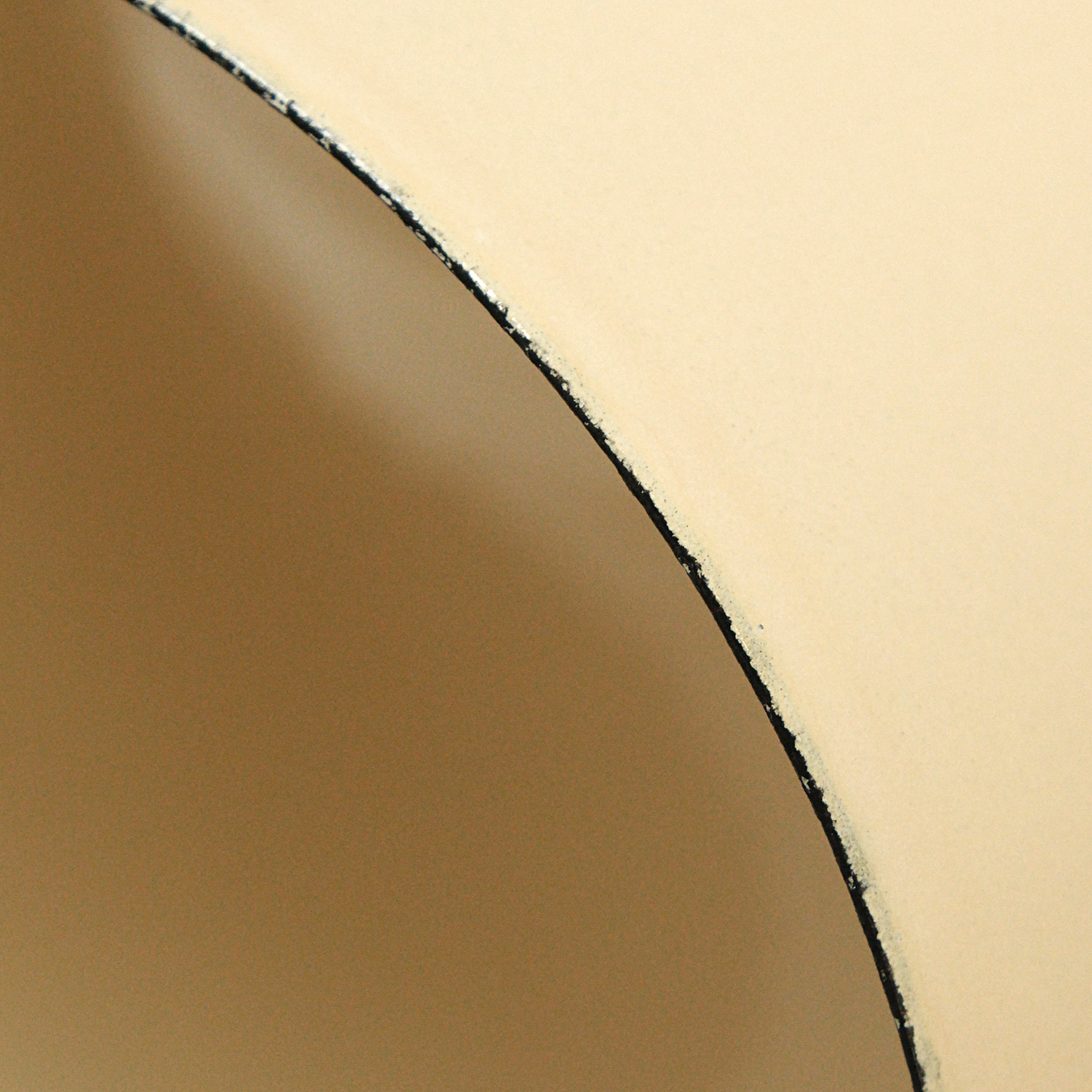 Raik Rauchrohrbogen / Ofenrohrbogen Emaille 120mm - 90° Bogen gerippt Elfenbein mit Reinigungsöffnung