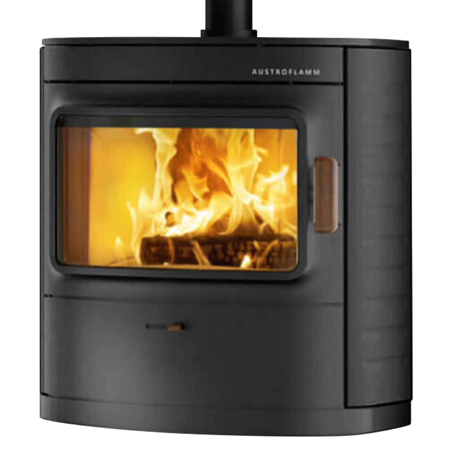 Austroflamm Cody Kaminofen Keramik Dark Anthracite + 1 m³ Kaminholz gratis