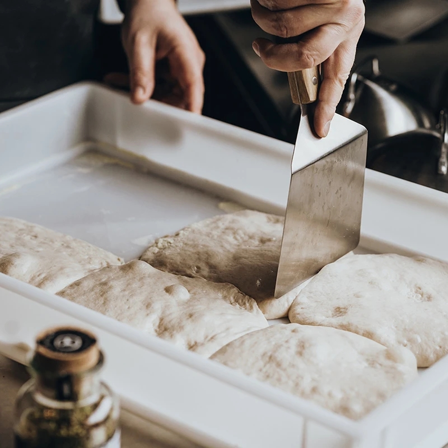 Moesta Pizzabox Einzeln, Gärbox für Teiglinge