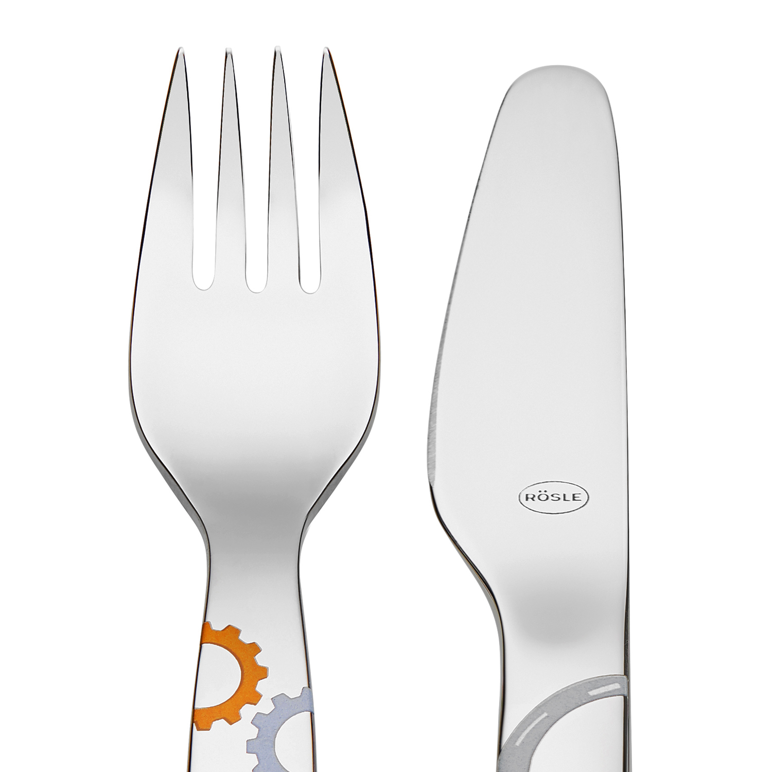 RÖSLE Kinderbesteck Kleiner Roboter Set 4-tlg. RÖSLE Kinderbesteck Kleiner Roboter Set 4-tlg.