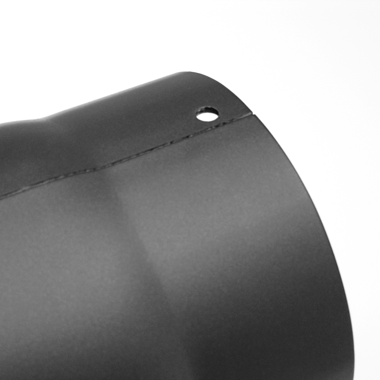 Raik Basic Rauchrohrbogen 120mm gussgrau 90° – 2teilig, ohne Tür für Rauchrohr / Ofenrohr