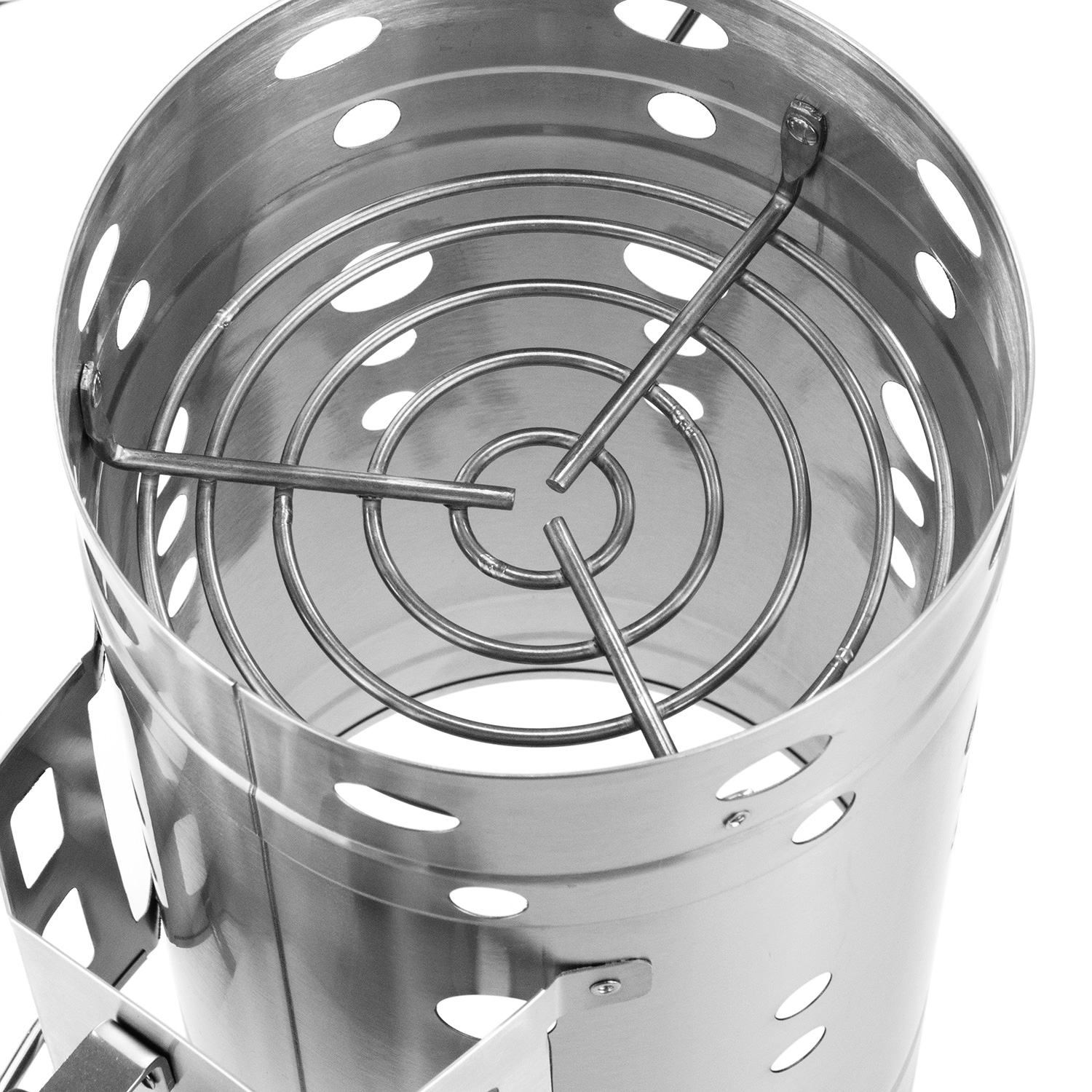 Feuergott Anzündkamin XXL Edelstahl Feuergott Anzündkamin XXL Edelstahl