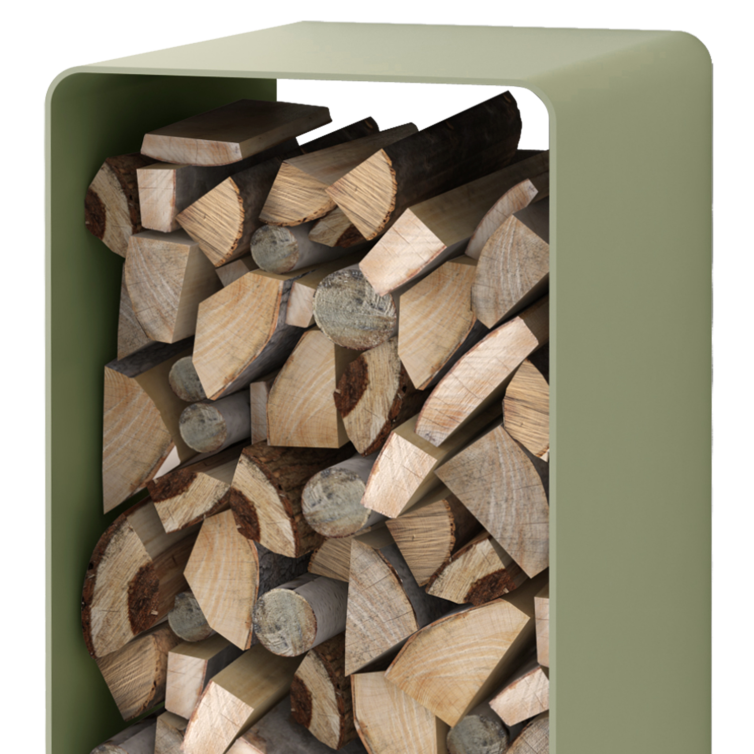 HS Flamingo Deluxe 1 Holzregal Olive HS Flamingo Deluxe 1 Holzregal Olive