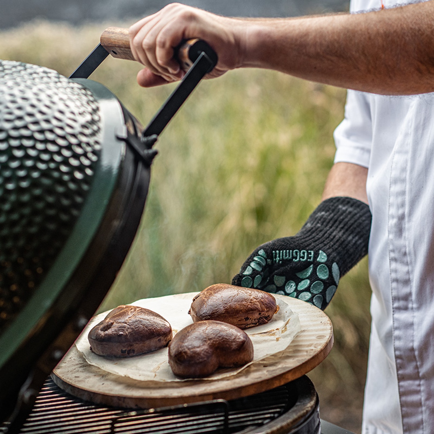 Big Green Egg Back- und Pizzastein XL