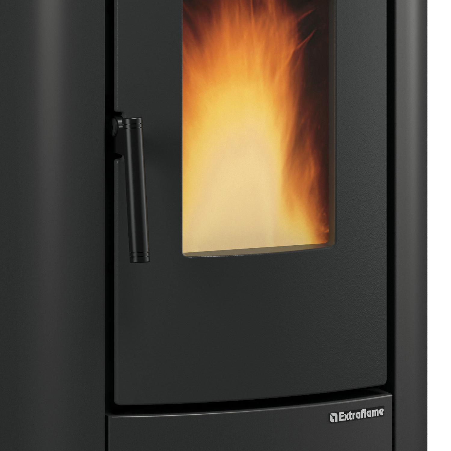 Extraflame Prestige Line Sabry 5.0 Evo Pelletofen Schwarz