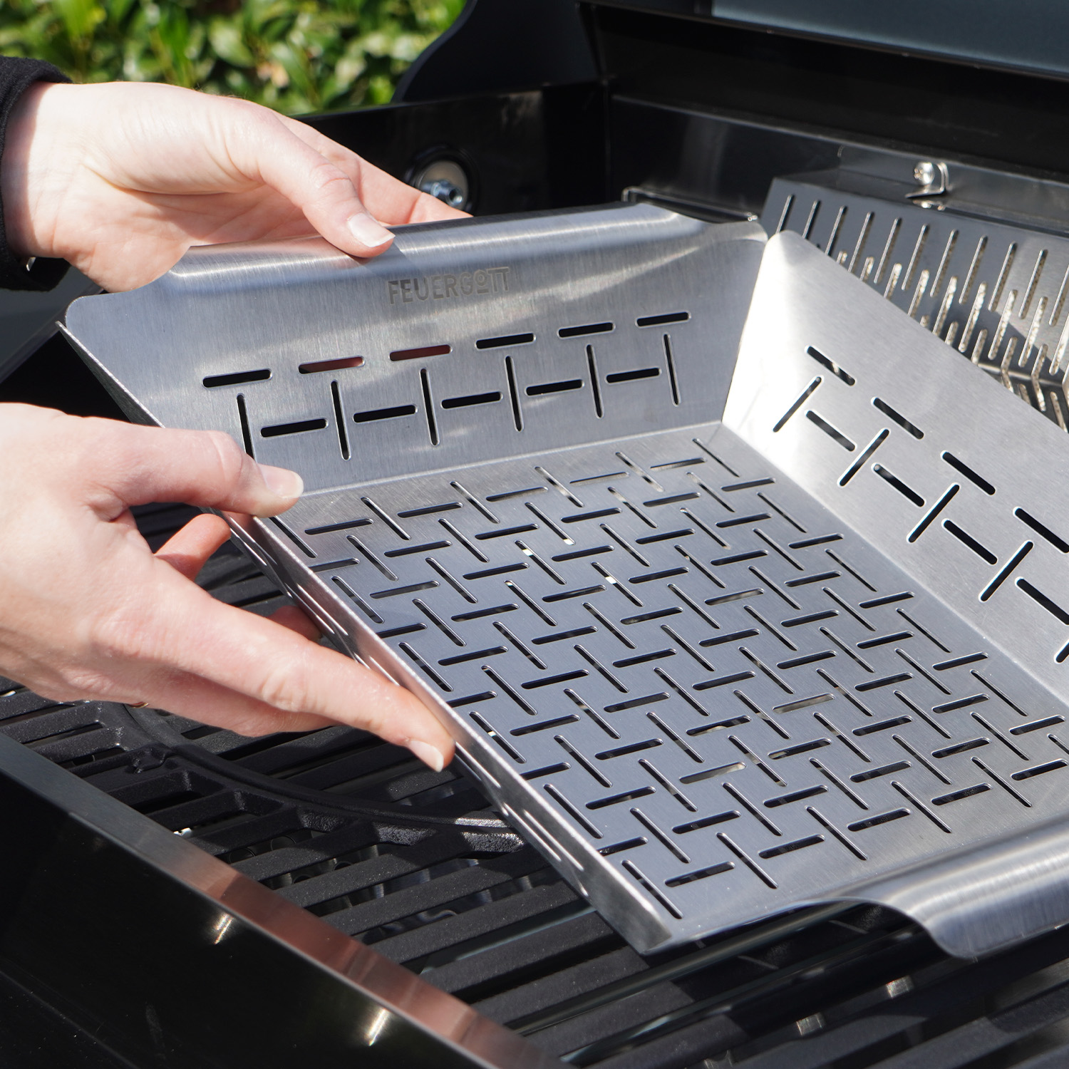 Feuergott Grillkorb groß Feuergott Grillkorb groß