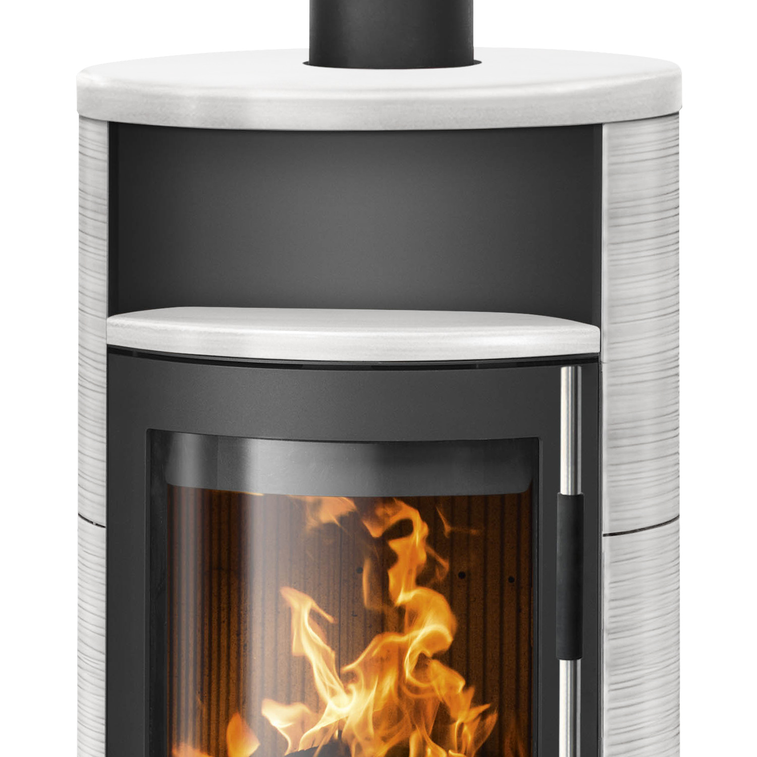 Oranier Polar Neo 6 Kaminofen Stahl Schwarz / Keramik Seidenweiß, DIBt Oranier Polar Neo 6 Kaminofen Stahl Schwarz / Keramik Seidenweiß, DIBt