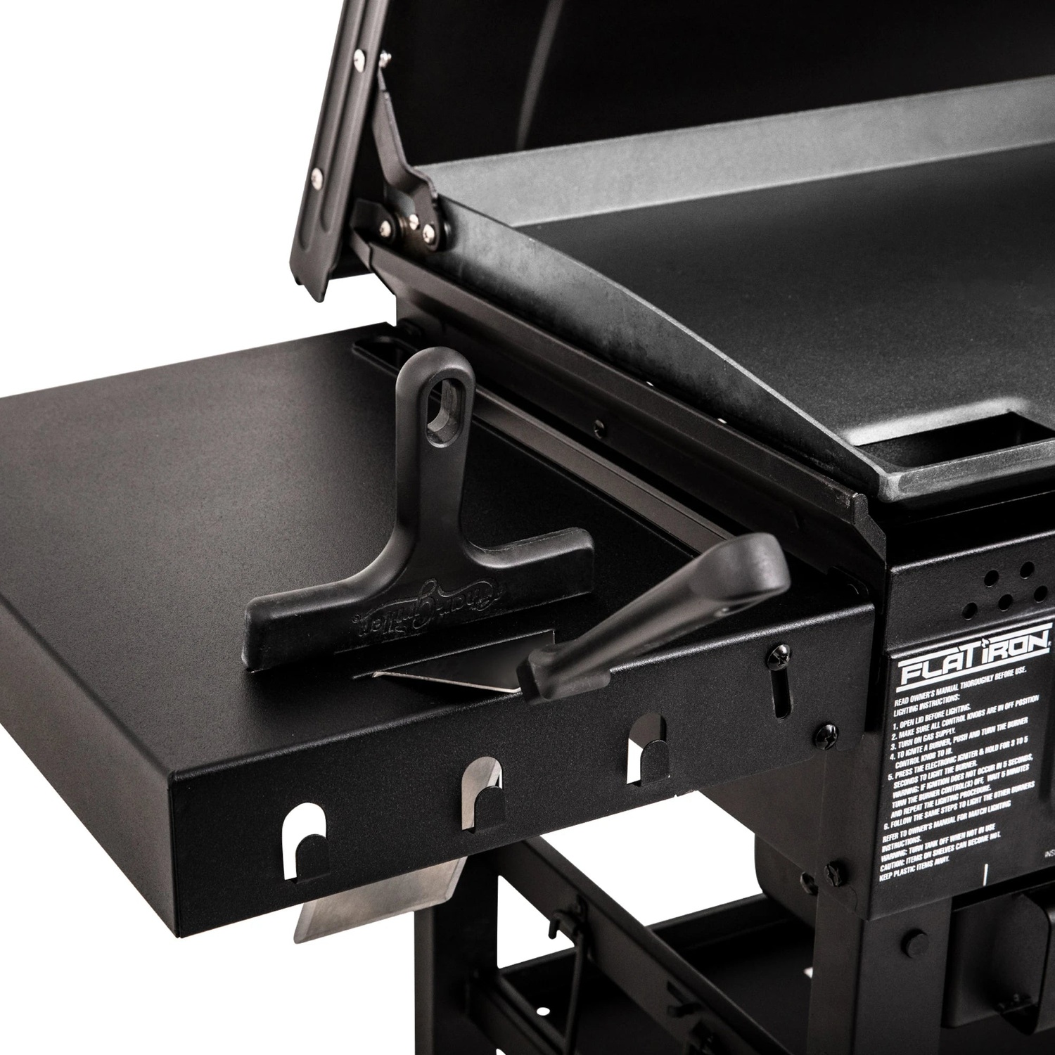 Char-Griller Flat Iron™ 3-Brenner Gas-Plancha (ohne Druckminderer)