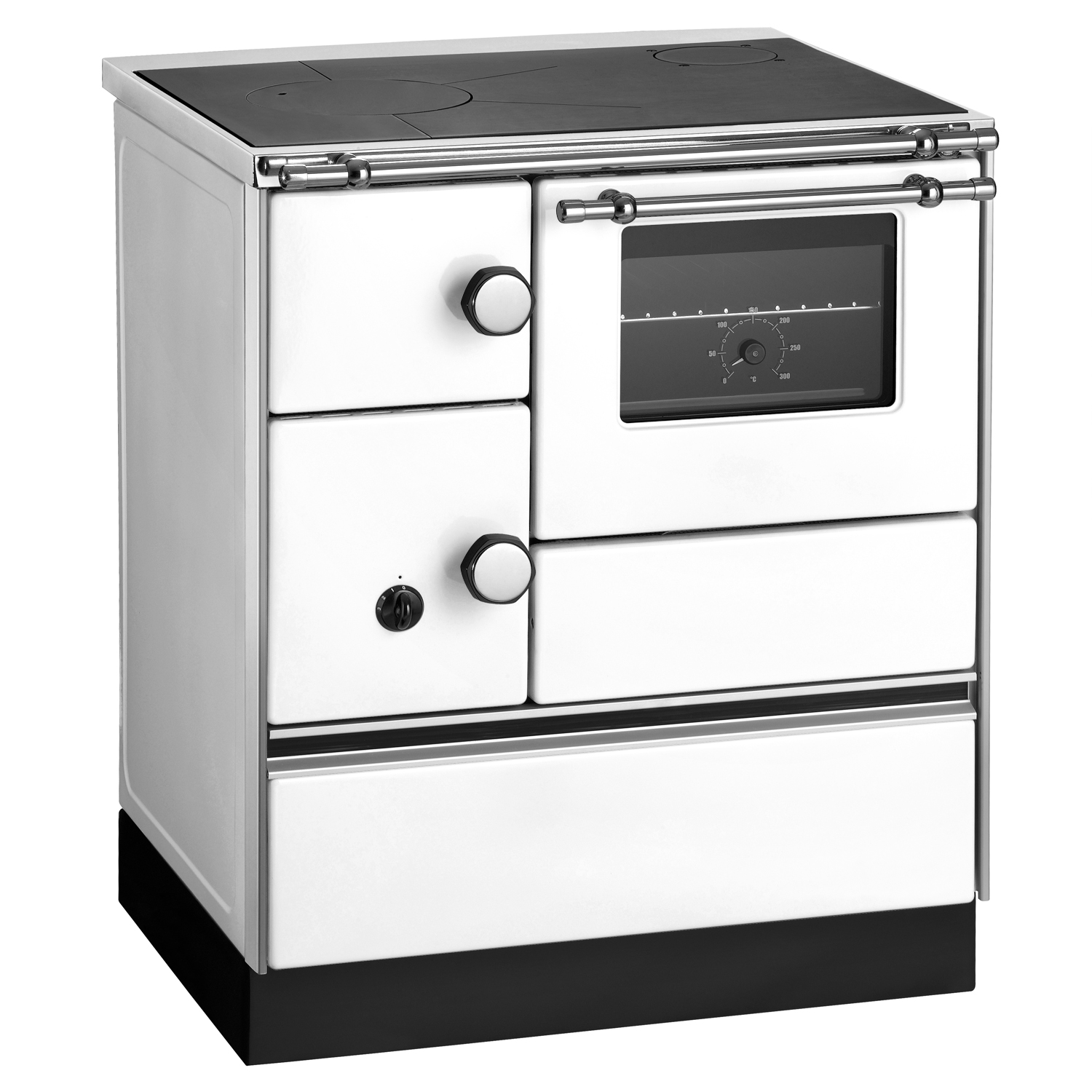 Westminster K 176 A 70 Küchenofen Stahl Weiß, Backfach rechts Westminster K 176 A 70 Küchenofen Stahl Weiß, Backfach rechts