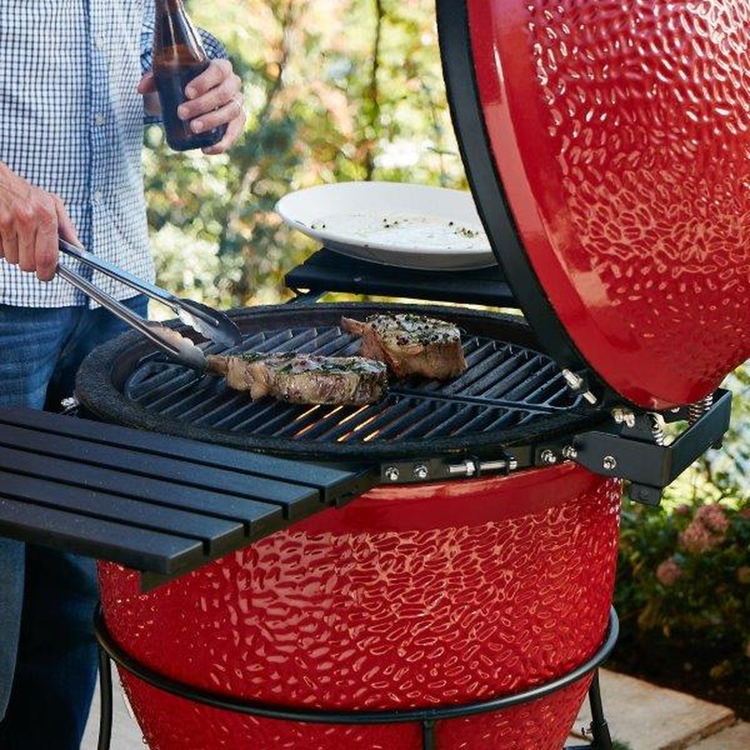 Kamado Joe Aluminium-Seitenablagen für Classic Joe