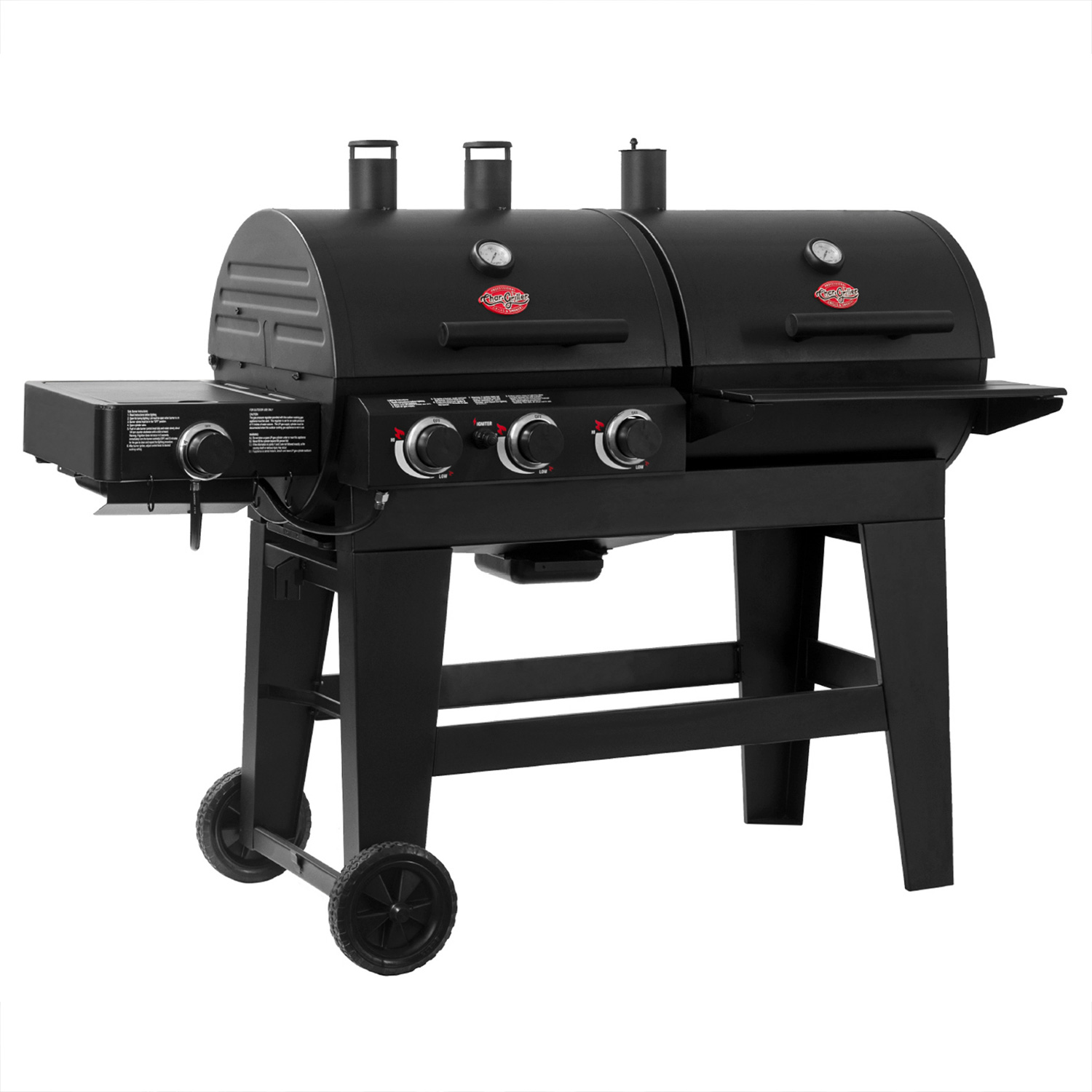 Char-Griller Double Play Gas- und Holzkohlegrill