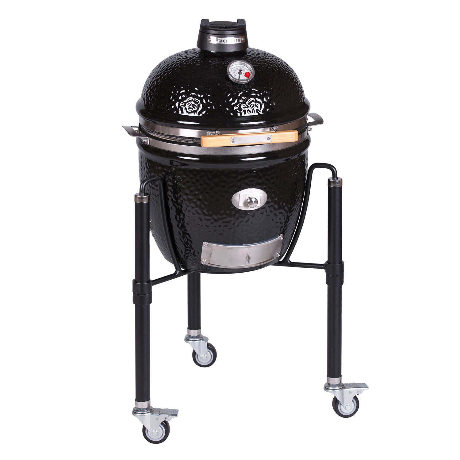 MONOLITH JUNIOR Keramikgrill PRO-Serie 2.0 Schwarz mit Gestell MONOLITH JUNIOR Keramikgrill PRO-Serie 2.0 Schwarz mit Gestell