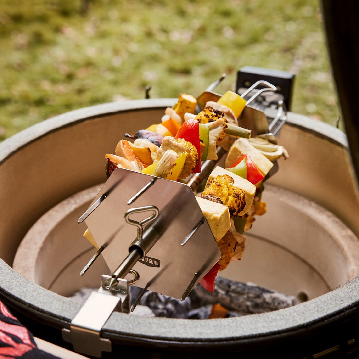 Grill Guru Rotisserie Gestell Grill Guru Rotisserie Gestell