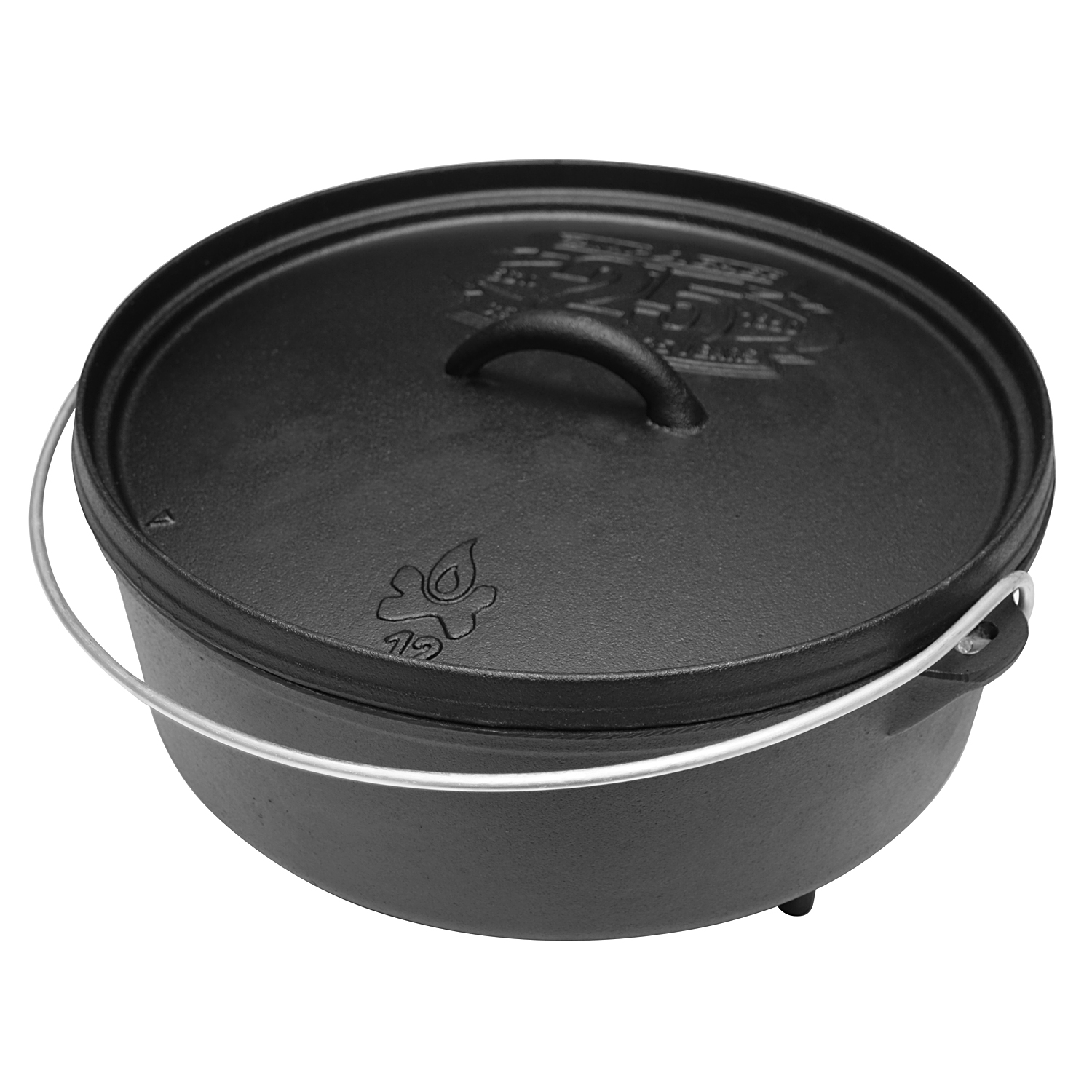 Camp Chef Classic Dutch Oven SDO-12 + Cast Iron Pfanne 30 cm + Deckel Camp Chef Classic Dutch Oven SDO-12 + Cast Iron Pfanne 30 cm + Deckel