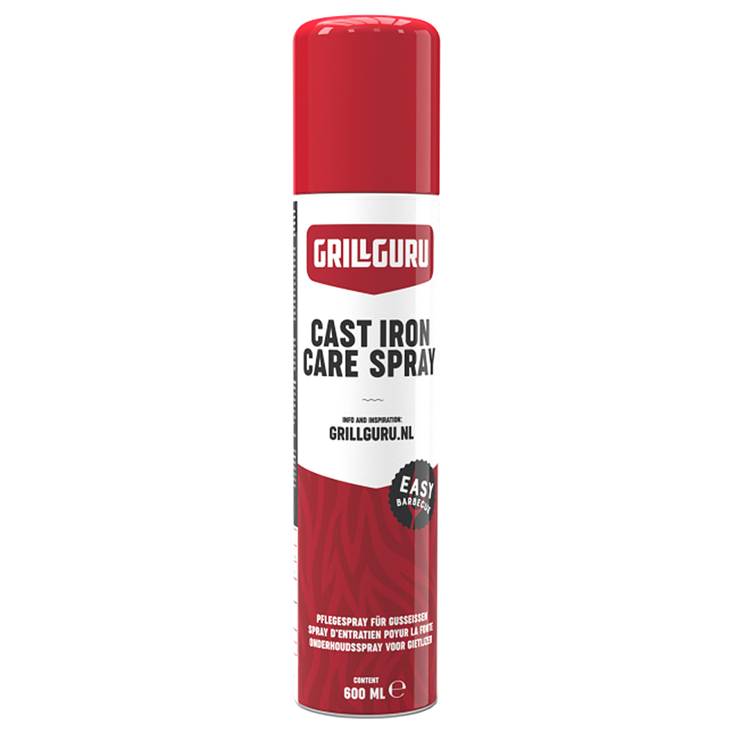 Grill Guru Pflegespray für Gusseisen 600 ml Grill Guru Pflegespray für Gusseisen 600 ml