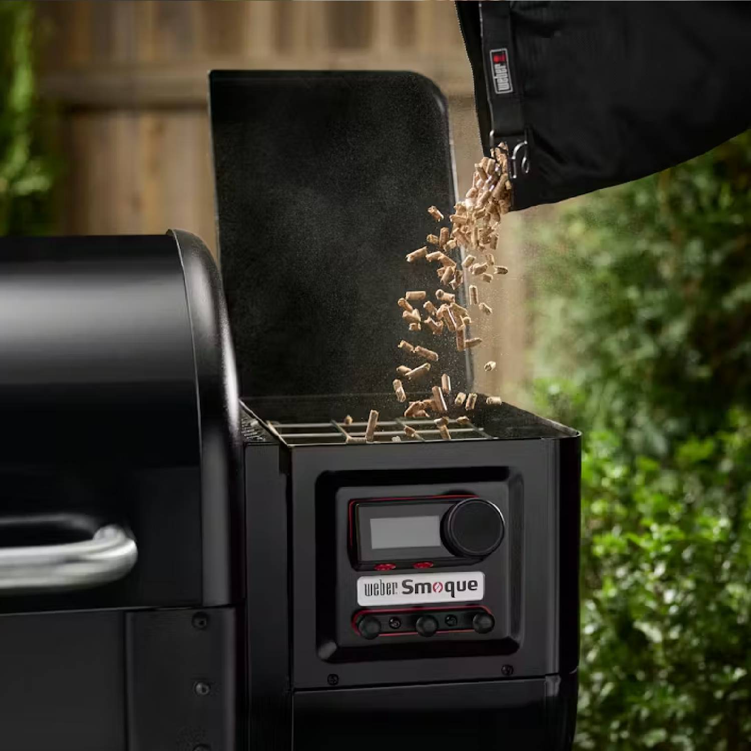 Weber 100 % natürliche Hartholzpellets aus Erlenholz 9 kg