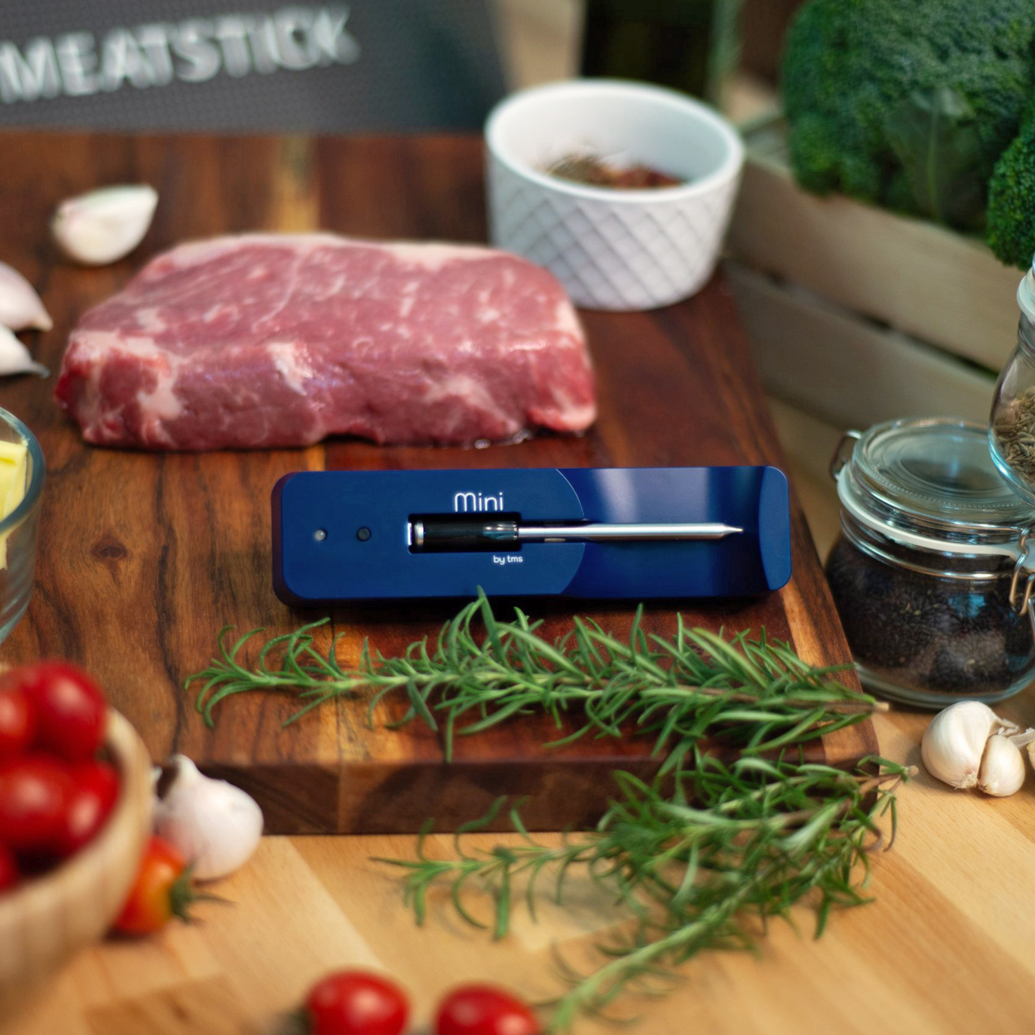 The MeatStick Set 5: The MeatStick Mini inkl. Ladegerät blau The MeatStick Set 5: The MeatStick Mini inkl. Ladegerät blau