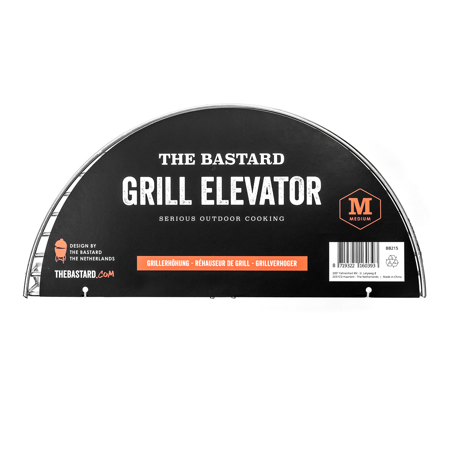 The Bastard Grillrost Erhöhung Medium