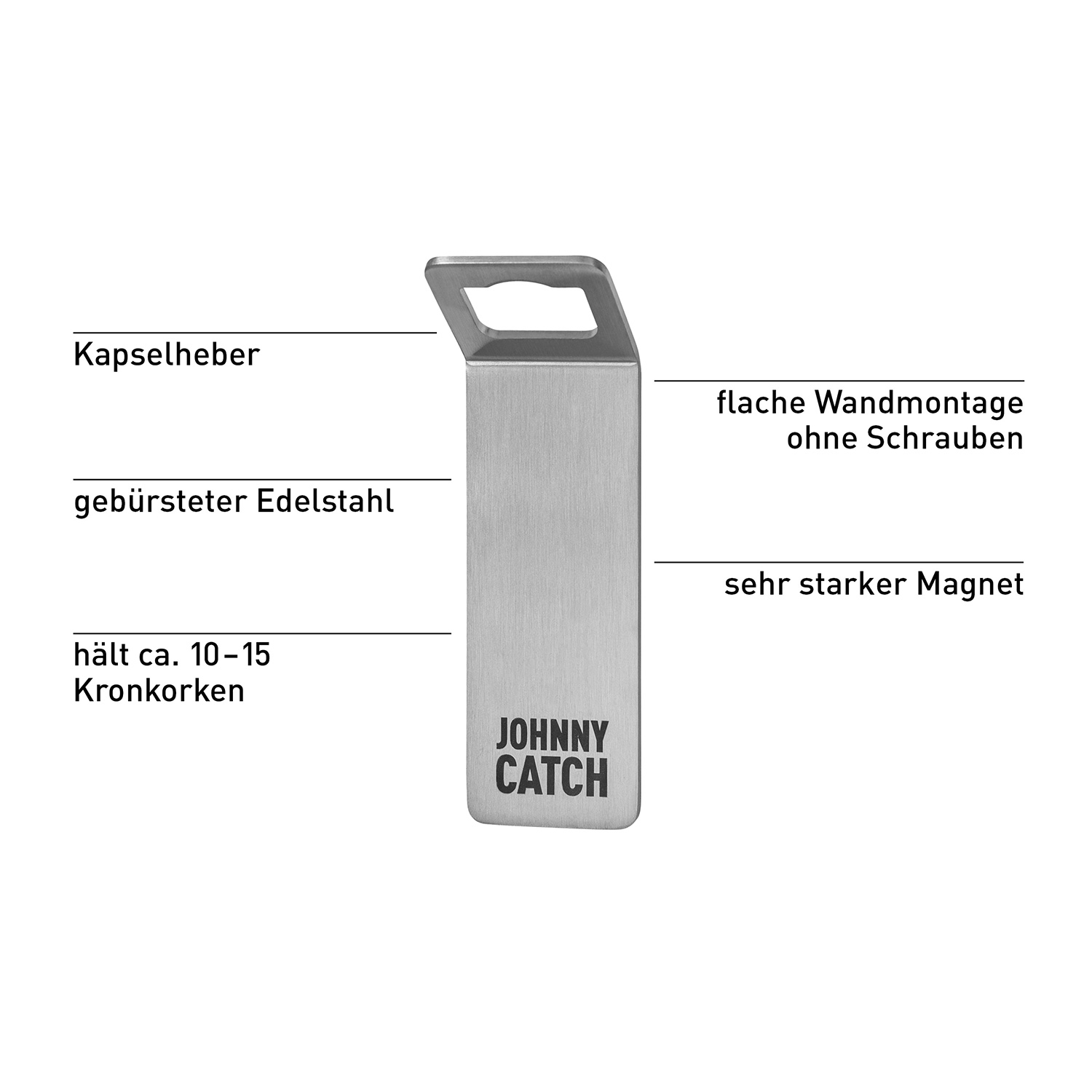höfats JOHNNY CATCH Magnet Flaschenöffner