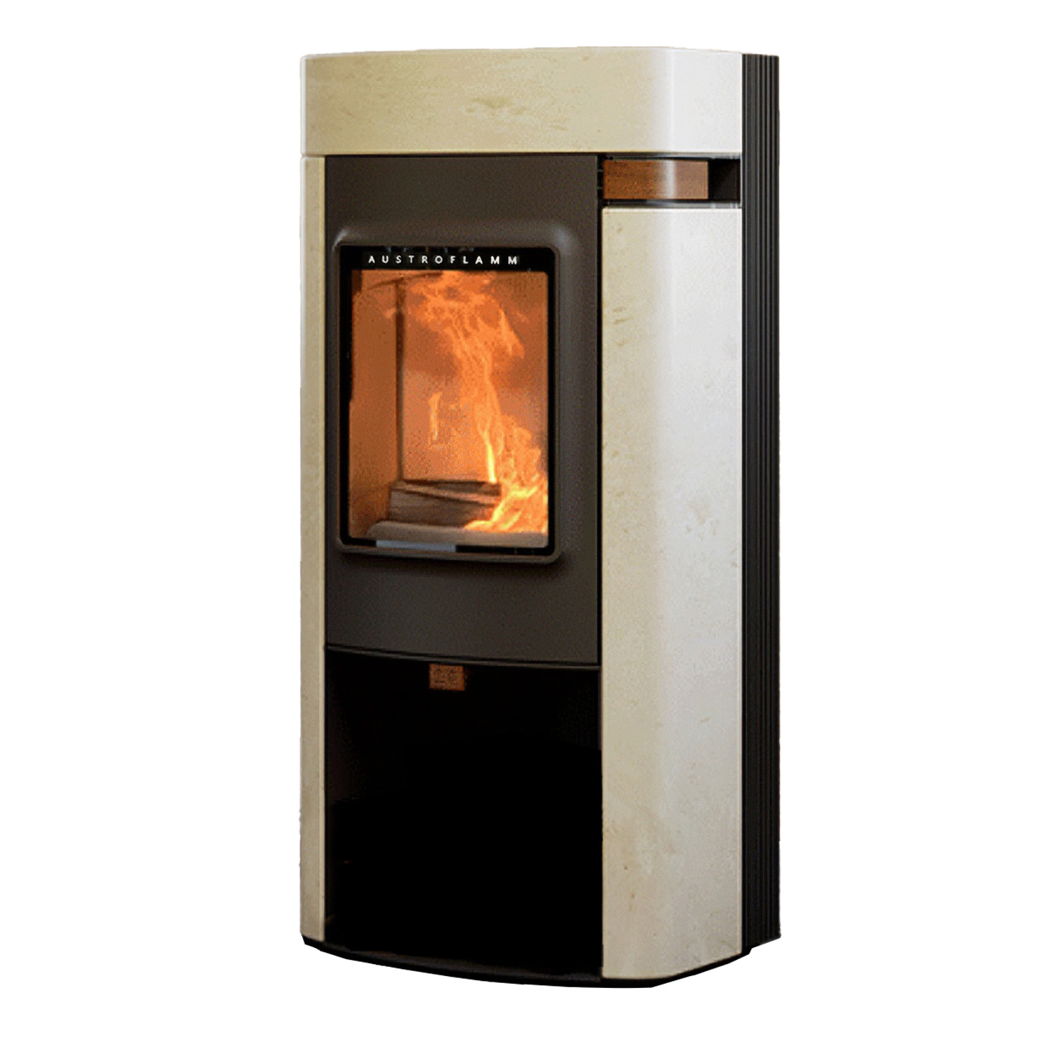 Austroflamm Elisabeth Kaminofen Naturstein Velvet Ivory