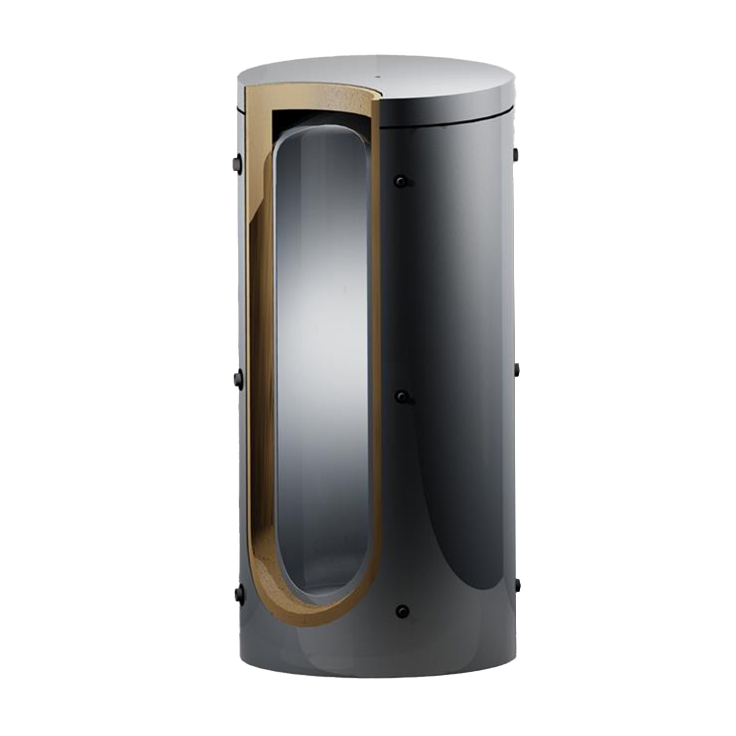 Prinz Hochleistungs-Pufferspeicher 800l mit Isolierung