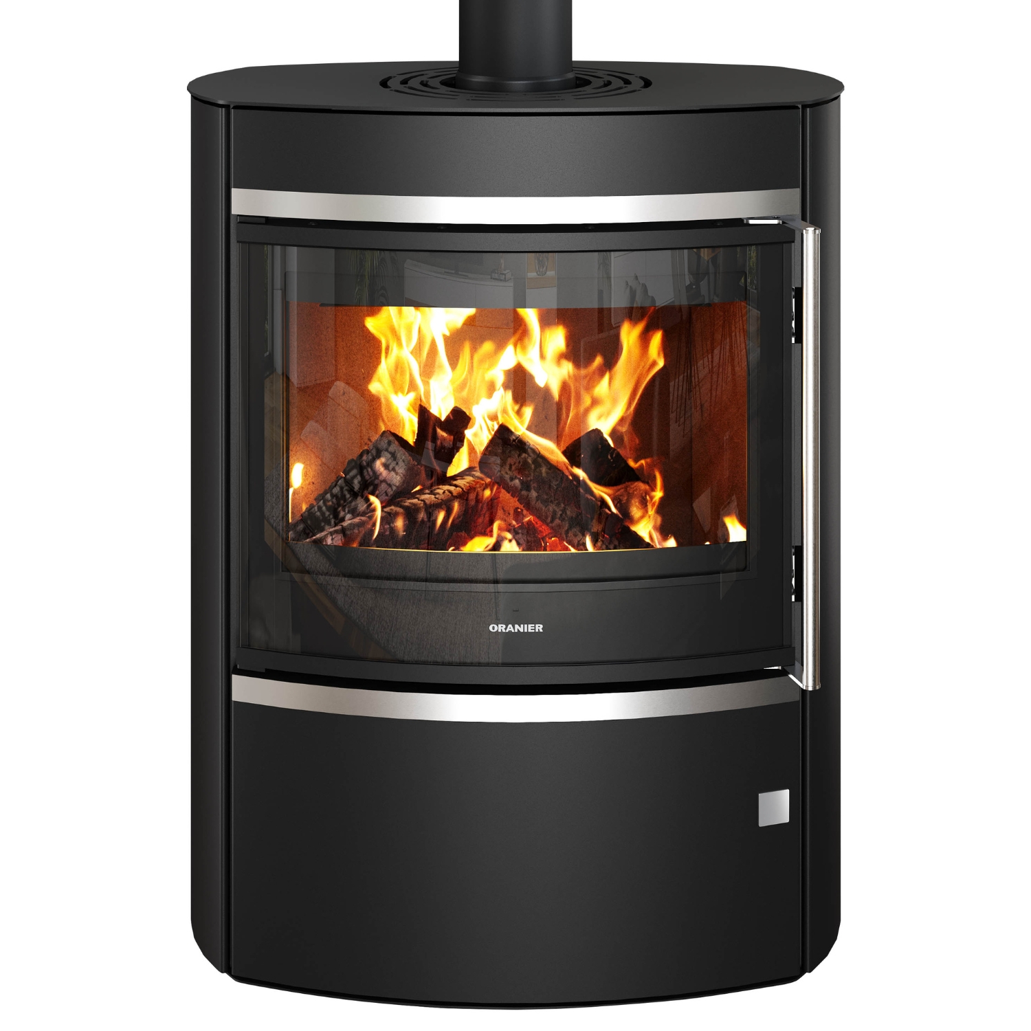 Oranier Feras Kaminofen Stahl Schwarz