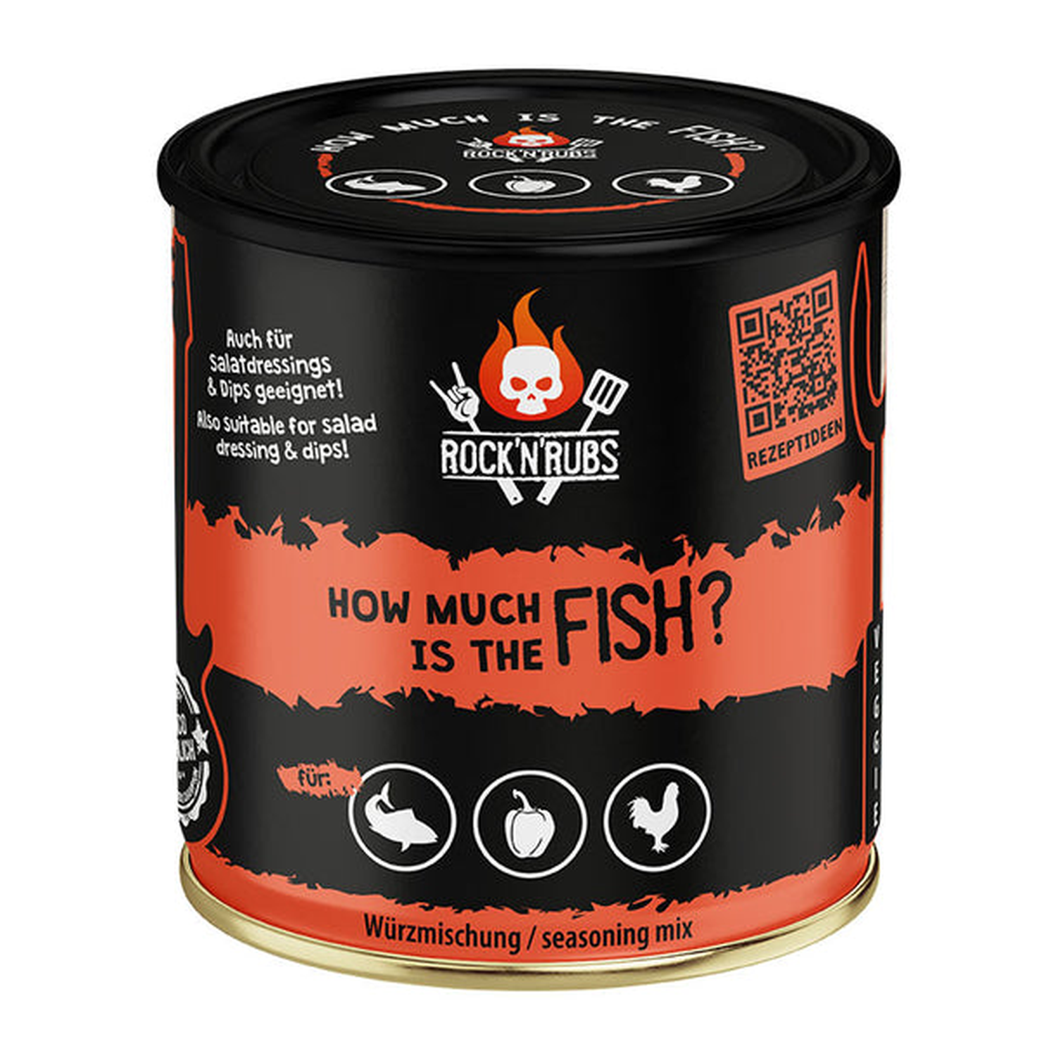 Rock n Rubs Frontline How much is the fish? 180 g