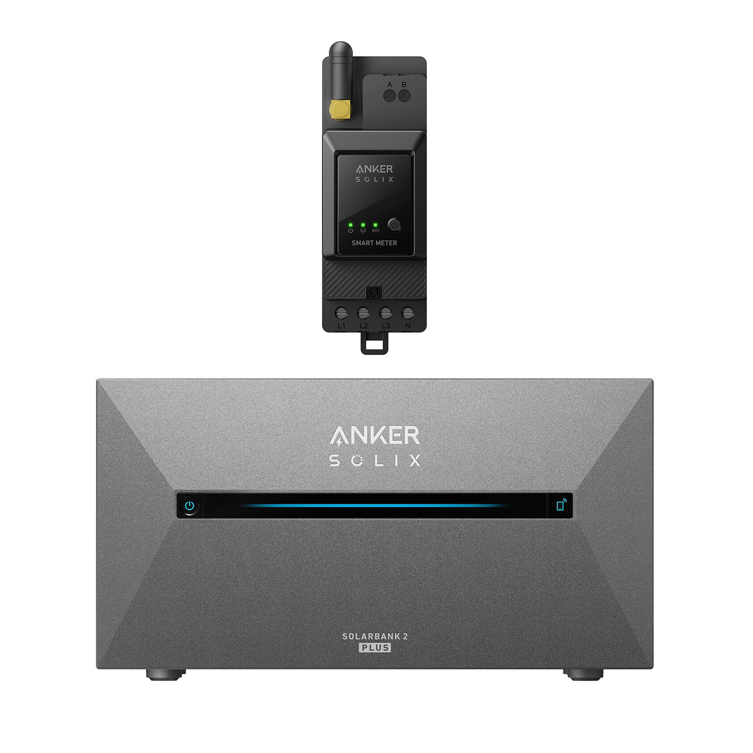 Anker SOLIX Solarbank 2 E1600 PRO Balkon-Stromspeichersystem inkl. Smart Meter Anker SOLIX Solarbank 2 E1600 PRO Balkon-Stromspeichersystem inkl. Smart Meter