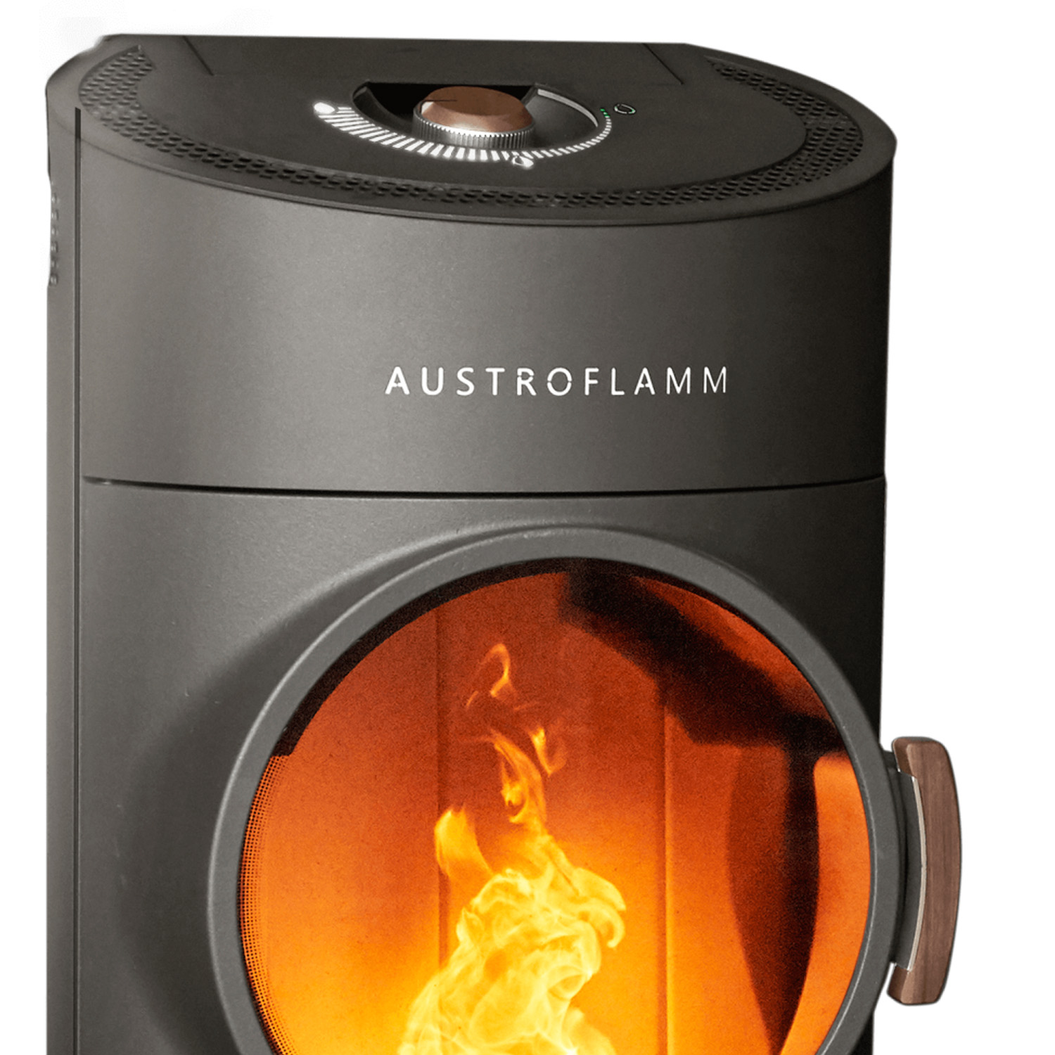 Austroflamm Clou Compact 2.0 Pelletofen Stahl gussgrau