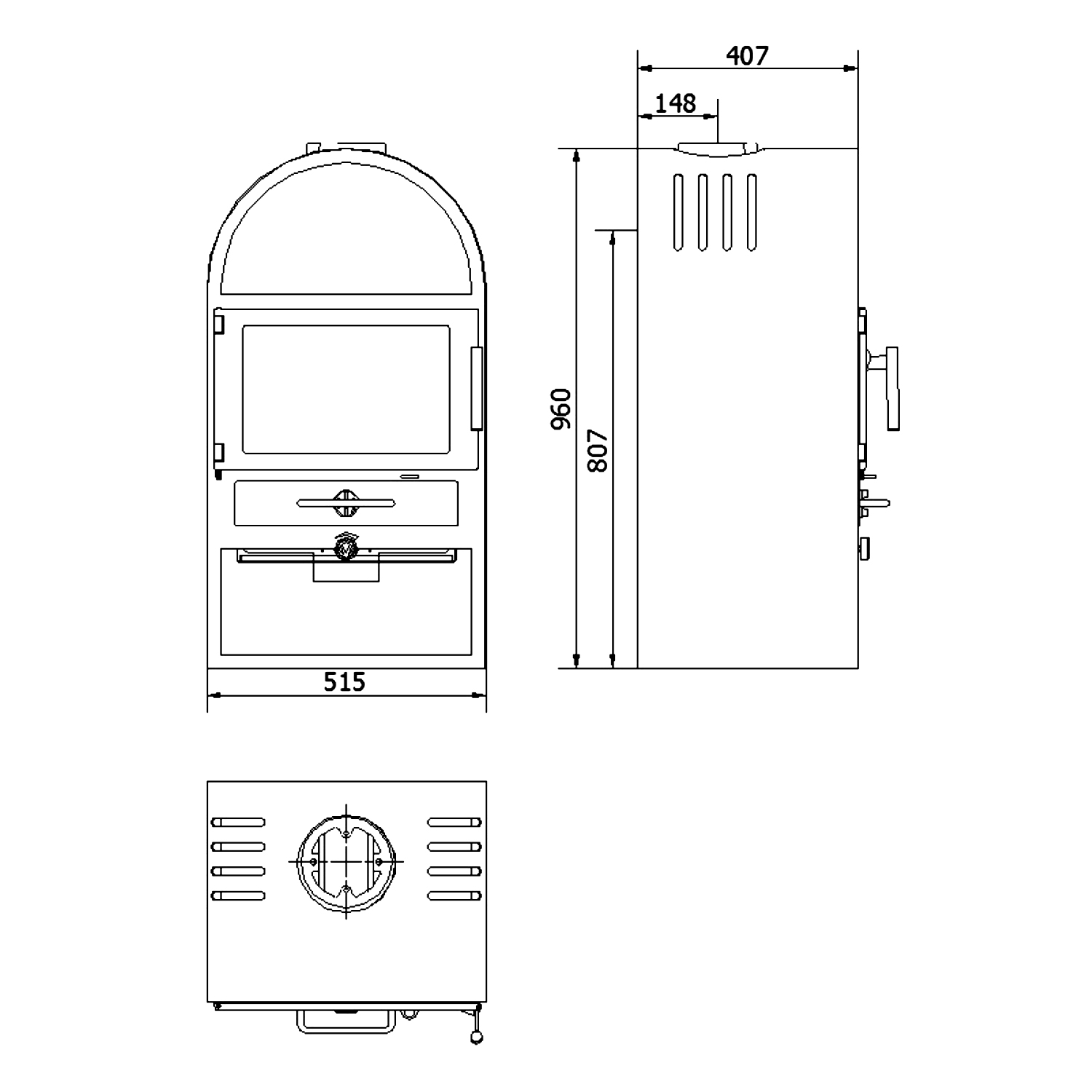 Varde Ovne Thurö 13 Kaminofen Varde Ovne Thurö 13 Kaminofen