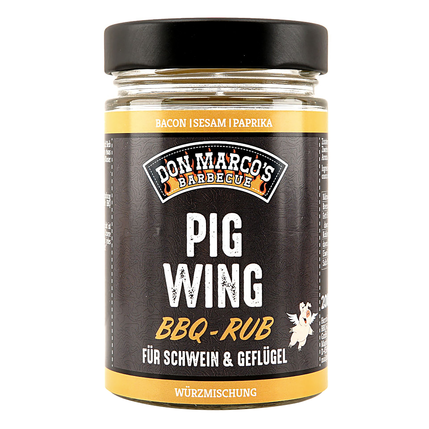 Don Marco's Rub PigWing 200g Glas