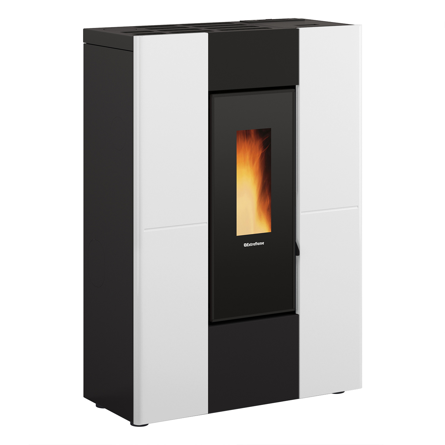 Extraflame Marilena Plus 5.0.16 Pelletofen Stahl Weiss