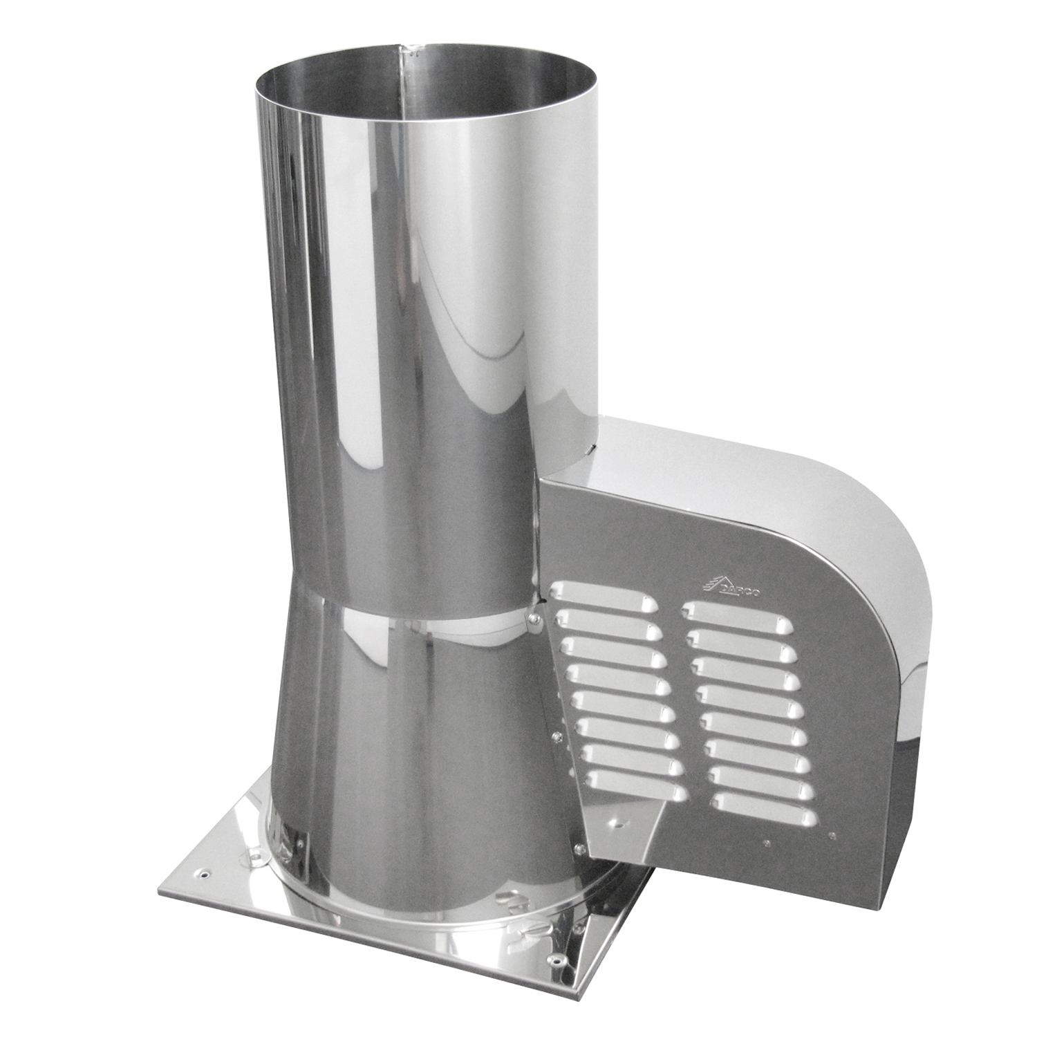 Rauchgasventilator GCK150 mit Bodenplatte + 12-Stufen-Regler Aufputz Rauchgasventilator GCK150 mit Bodenplatte + 12-Stufen-Regler Aufputz