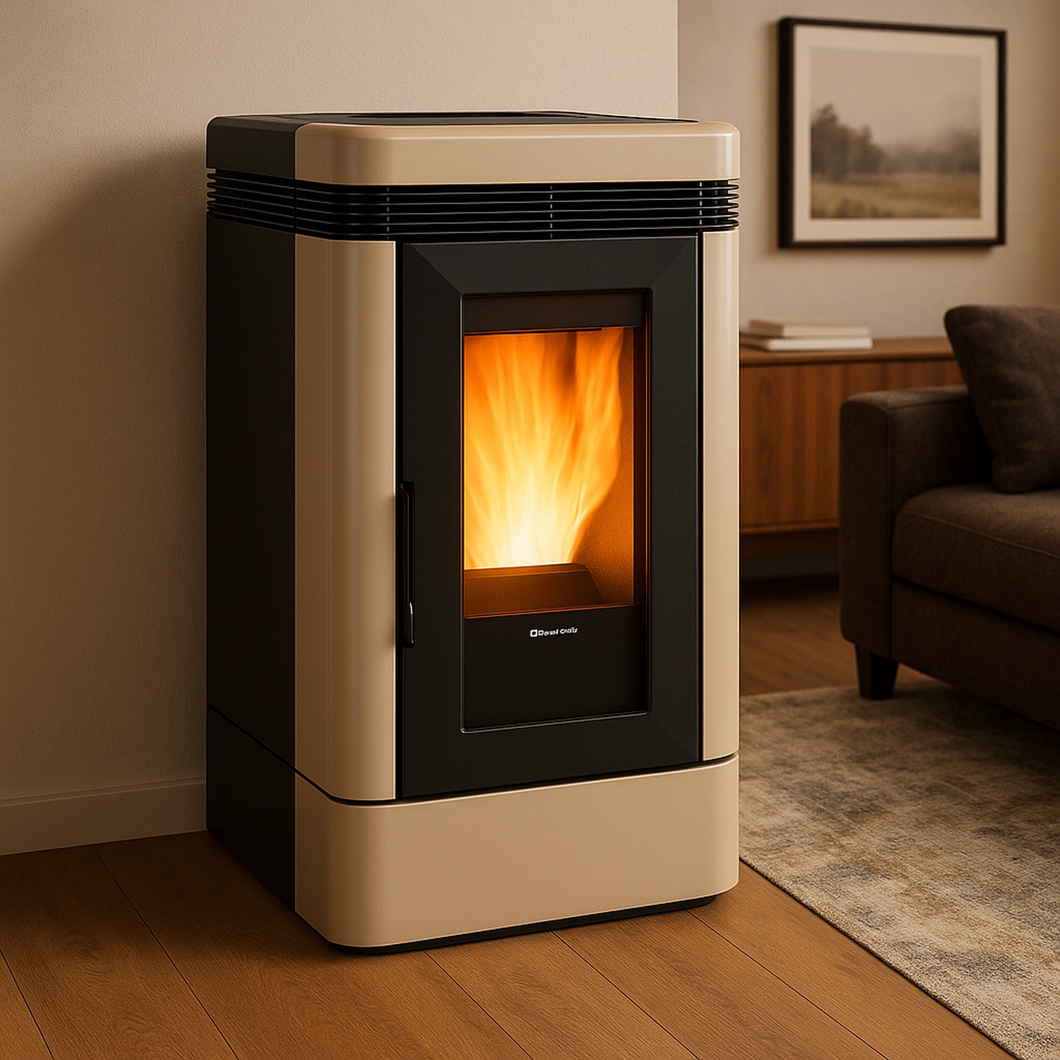 Extraflame LUCIA PLUS.16 - Taupe Pelletofen