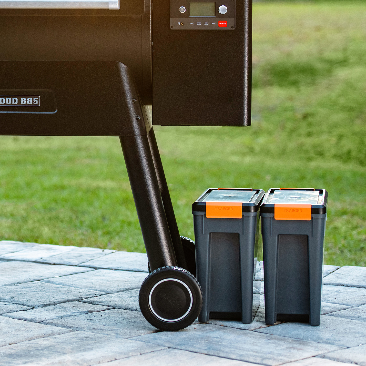 Traeger Staydry Holzpellet-Behälter mit Deckel Traeger Staydry Holzpellet-Behälter mit Deckel