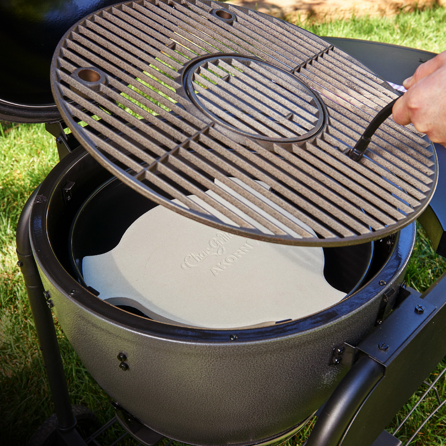 Char-Griller Deflektorplatte für Akorn