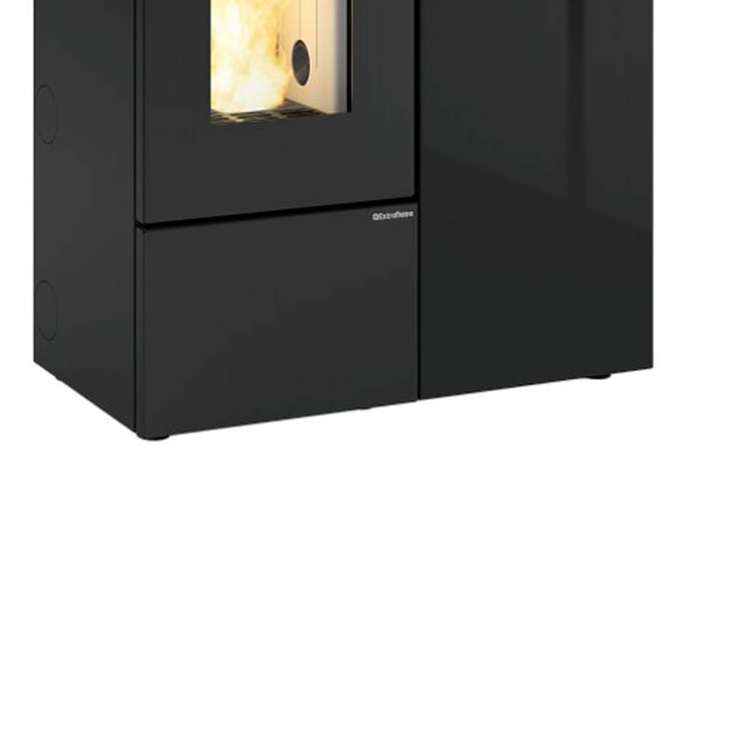 Extraflame ANNALISA PLUS CRYSTAL - schwarz Pelletofen EVOLUTION LINE