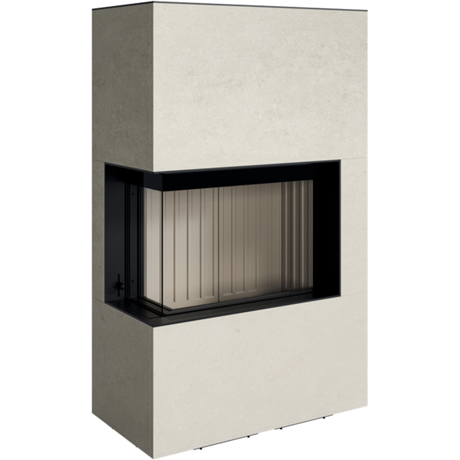 Spartherm Citrin 2L Kaminbausatz RLA Kalkstein Porto blanco