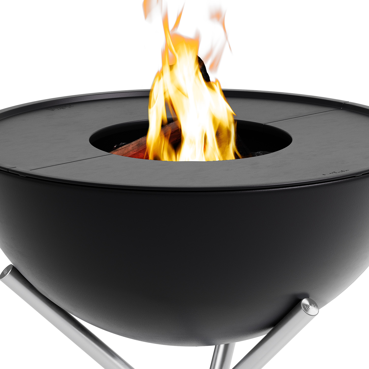 höfats BOWL 57 Plancha-Grillset Hoch
