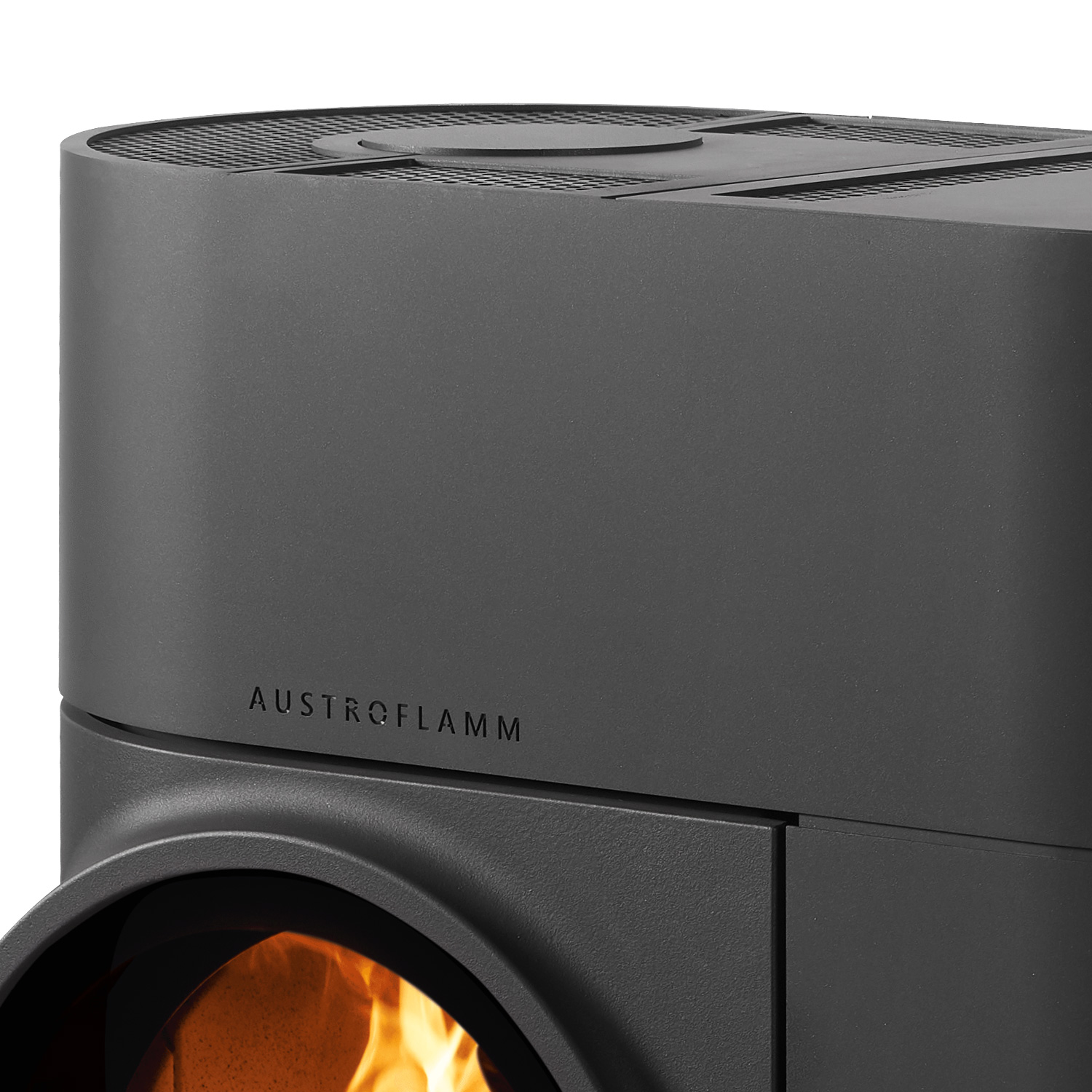 Austroflamm Clou Duo Kombi-Kaminofen Stahl Gussgrau Austroflamm Clou Duo Kombi-Kaminofen Stahl Gussgrau