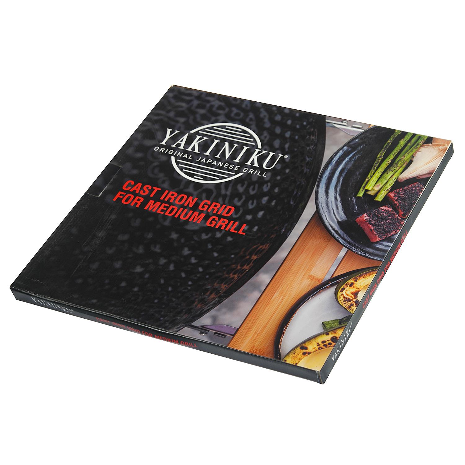 Yakiniku Gusseisenrost mit Logo für Keramik Grill Kamado M