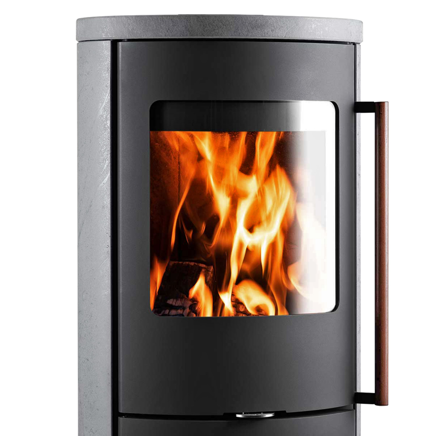 Novaline Carino SK Grey Rock Kaminofen