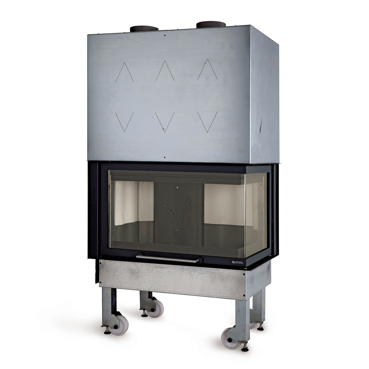 Kamineinsatz La Nordica Monoblocco 800 Angolo (Rechts) DX Kamineinsatz La Nordica Monoblocco 800 Angolo (Rechts) DX