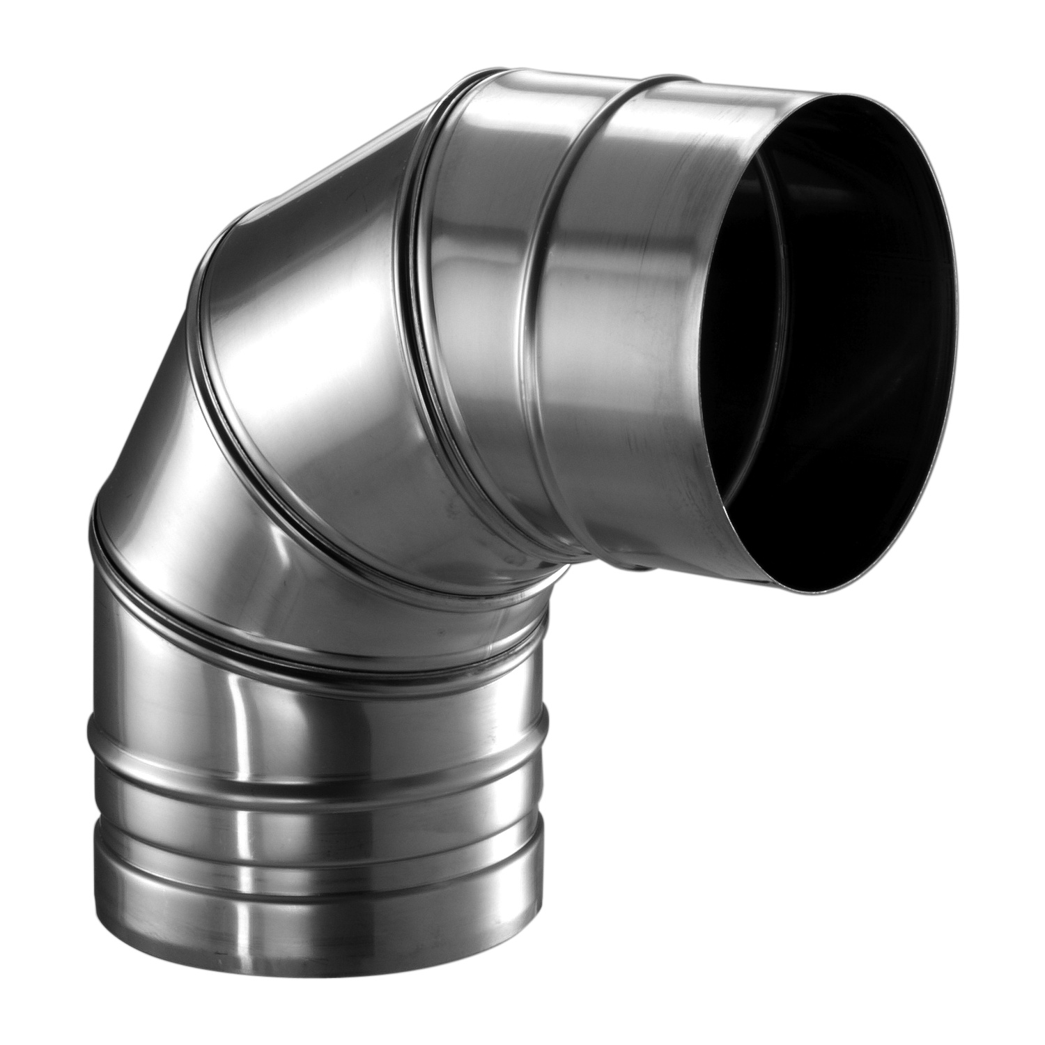 Schiedel PRIMA PLUS Bogen 0-90° drehbar Ø113 mm einwandig matt Schiedel PRIMA PLUS Bogen 0-90° drehbar Ø113 mm einwandig matt