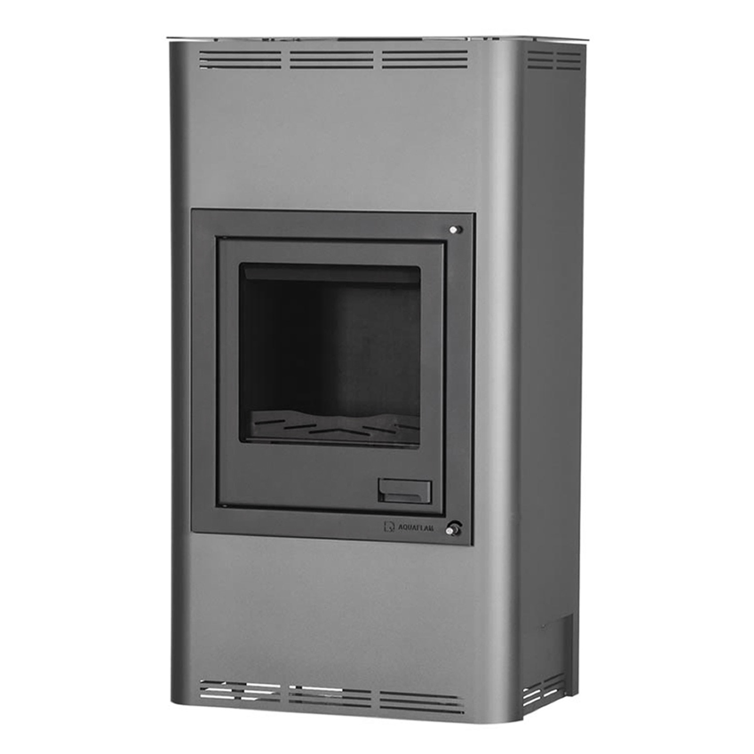 Aquaflam 17 Automatic Wasserführender Kaminofen Grey