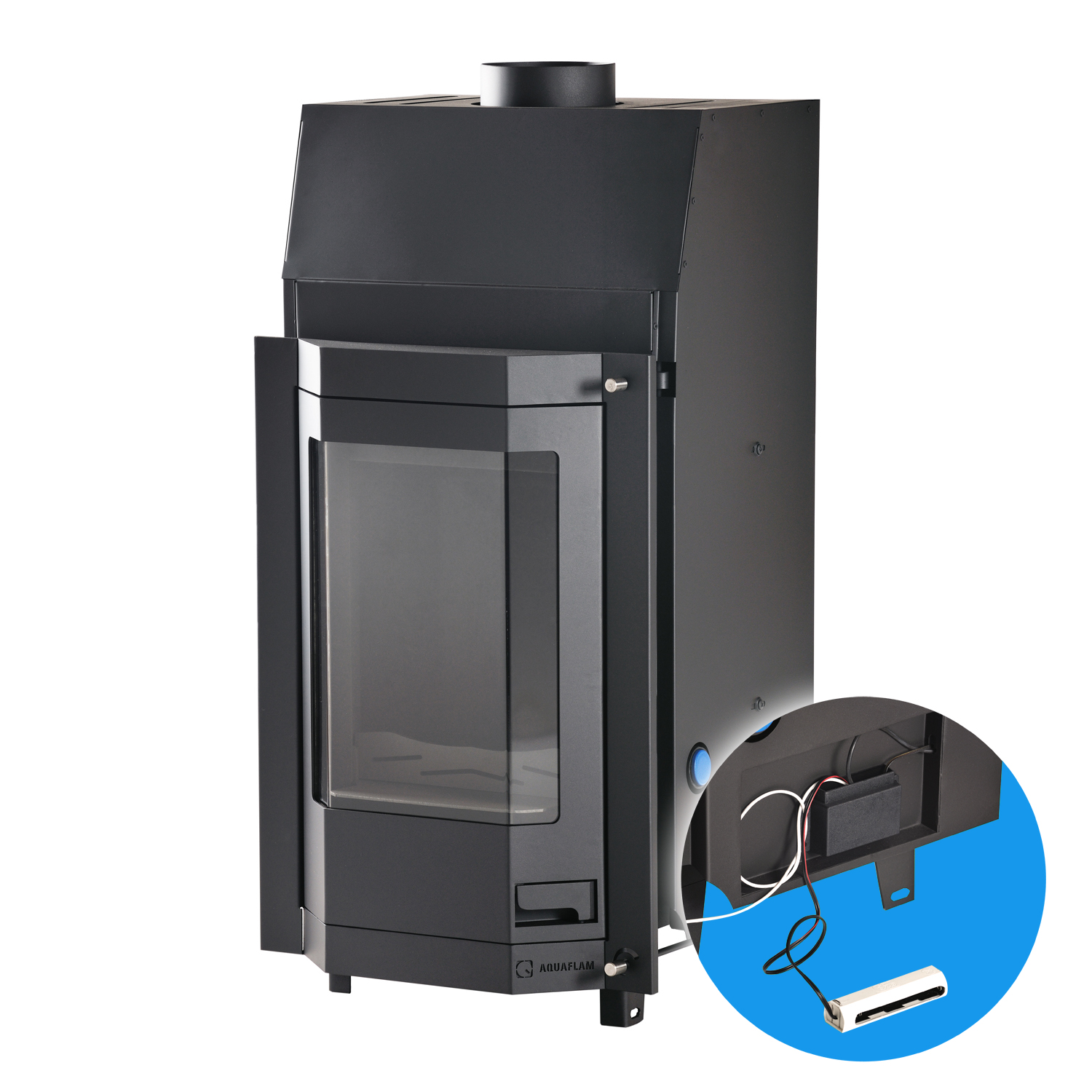 Aquaflam 7 Prisma Basic Wasserführender Kamineinsatz