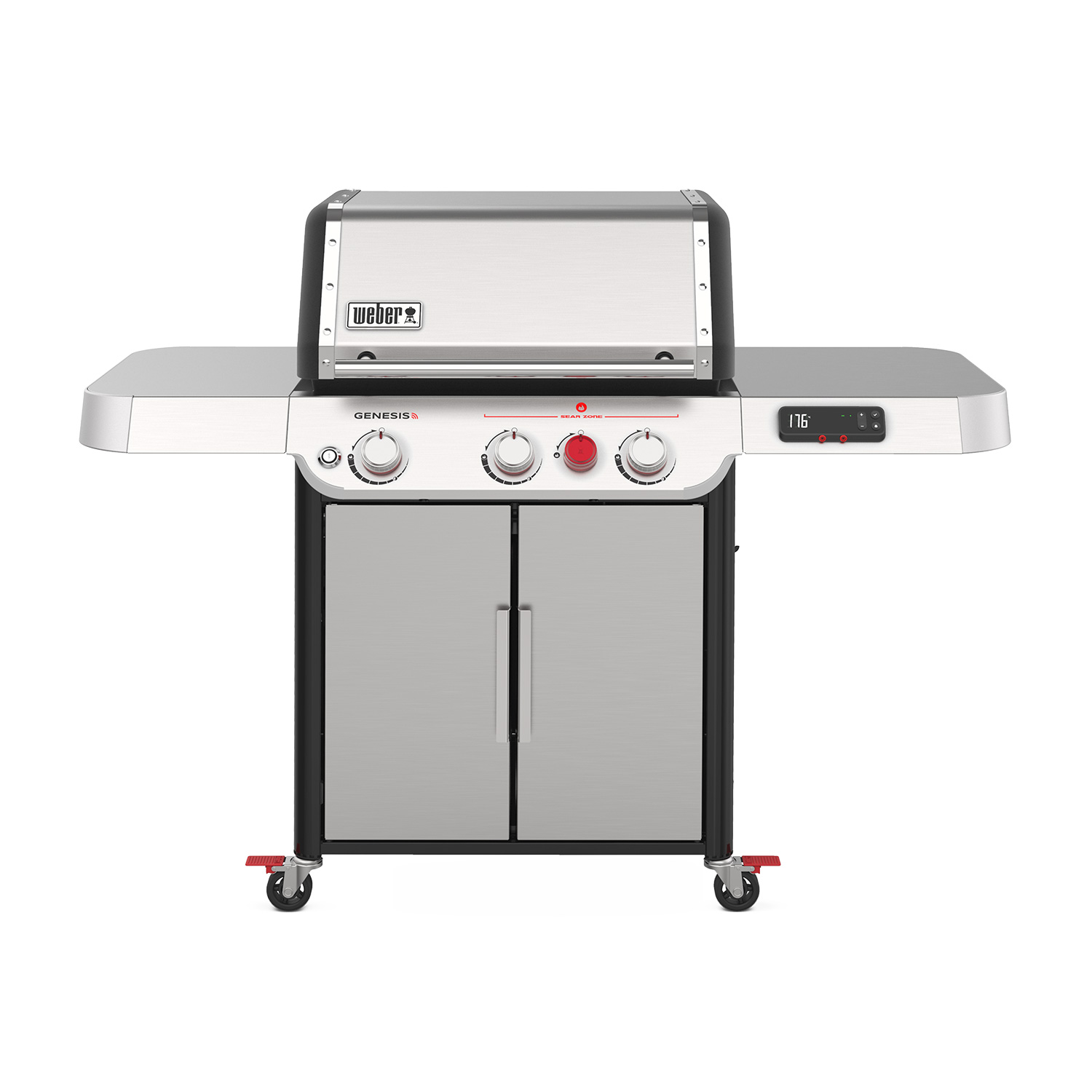 Weber Genesis SX-325S Smart Gas-Grillstation Edelstahl Weber Genesis SX-325S Smart Gas-Grillstation Edelstahl