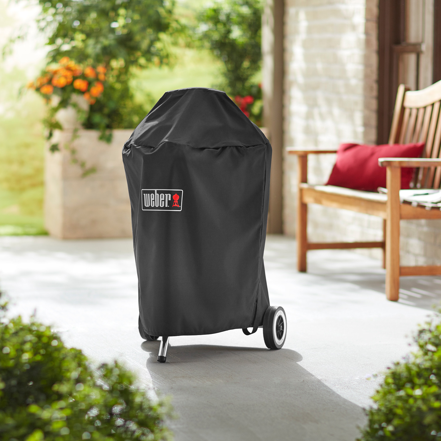 Weber Premium-Abdeckhaube für Holzkohlegrills 47 cm Weber Premium-Abdeckhaube für Holzkohlegrills 47 cm