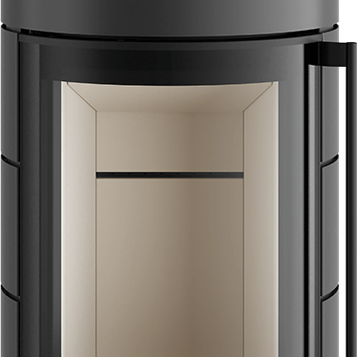 Spartherm ambiente a4 H2O RLU Kaminofen Titan