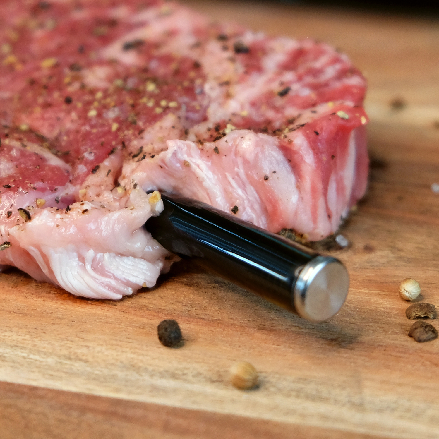 The MeatStick Einzelstick Temperaturfühler Schwarz The MeatStick Einzelstick Temperaturfühler Schwarz